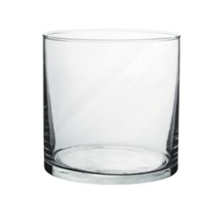 Clear Glass Round Vase Bowl 6x6